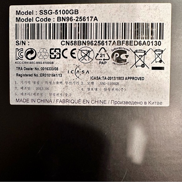 New In Box (4) Samsung Smart TV SSG-5100GB 3D Active Glasses - Picture 6 of 6